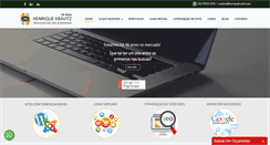 Desktop Screenshot of henriquekravitz.com